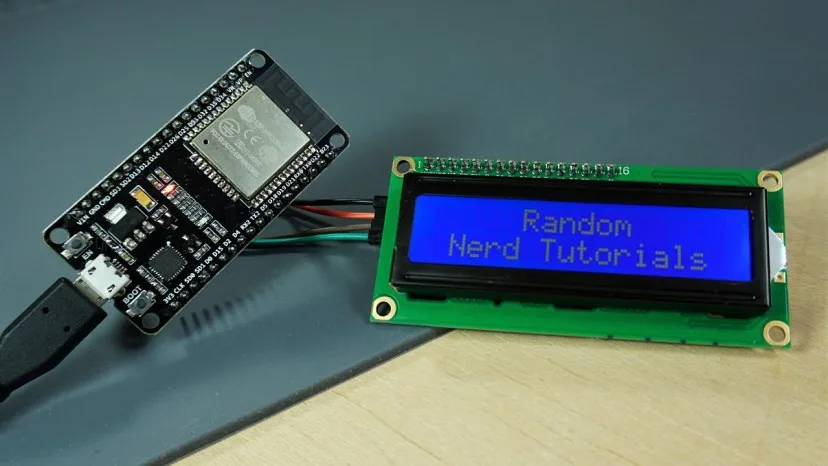 Bài 5: How to Use I2C LCD with ESP32 on (ESP8266 compatible)