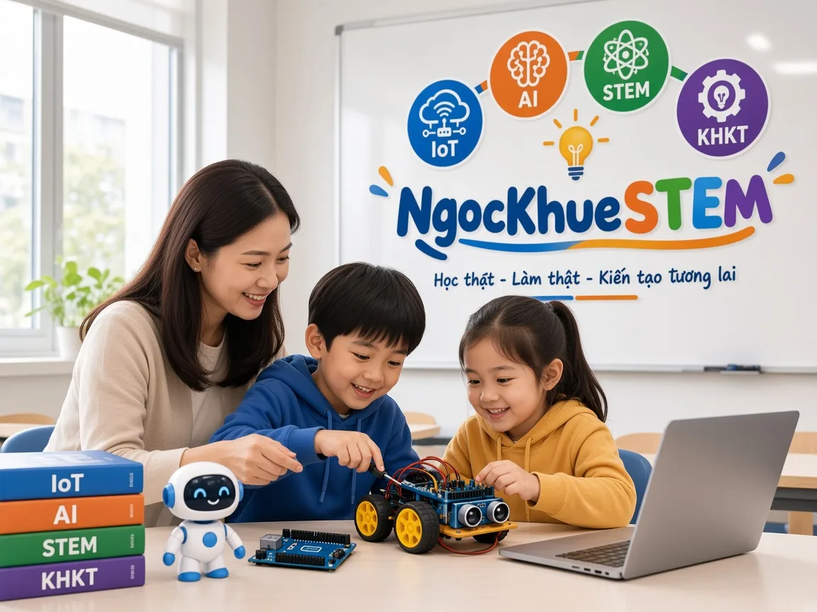 Mở lớp STEM hè 2026 — đăng ký tư vấn sớm